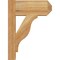Ekena Millwork Funston Craftsman Rough Sawn Outlooker, Western Red Cedar, 6"W x 12"D x 16"H OUT06X12X16FST04RWR - alternate 4